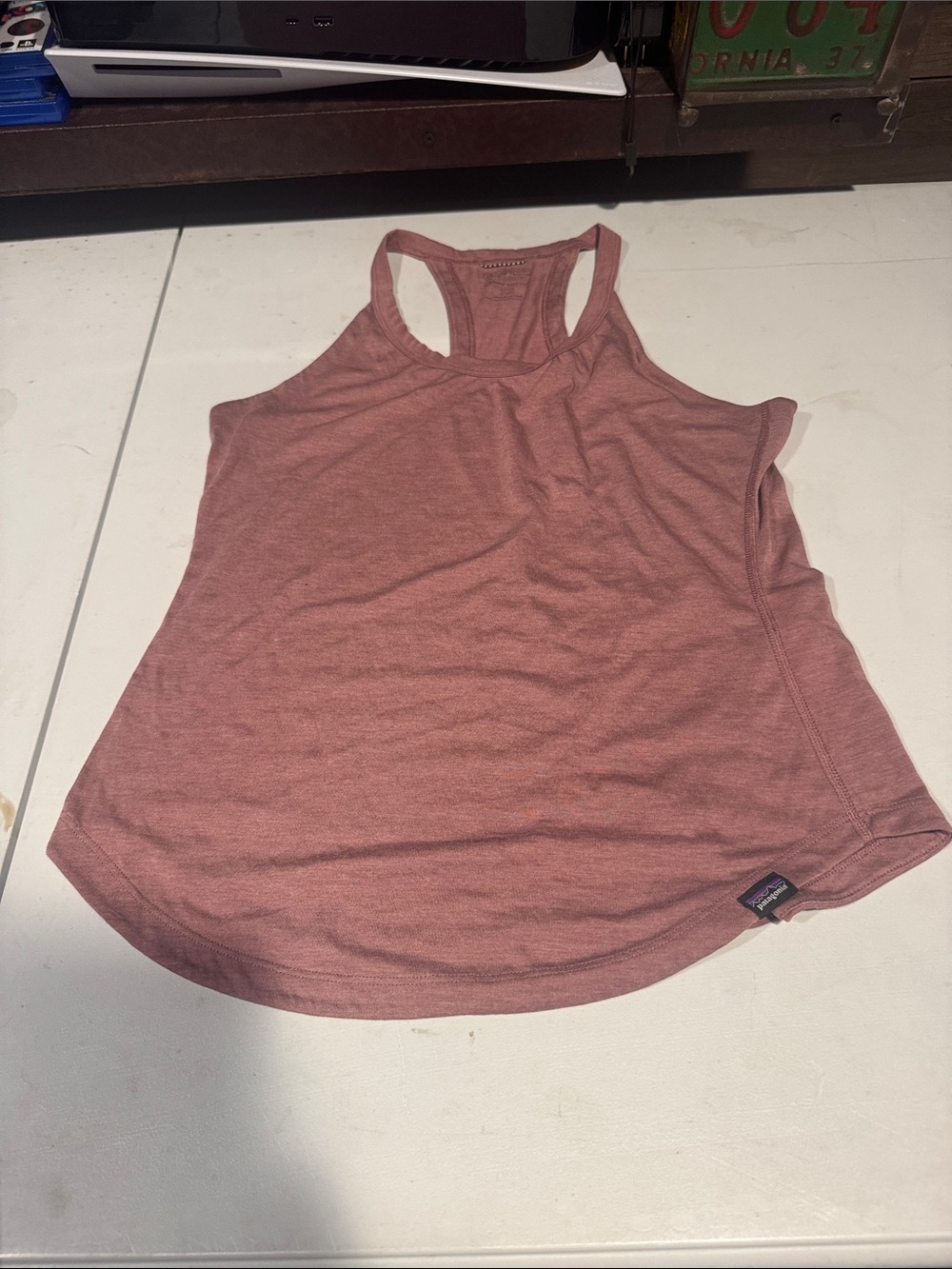 Women’s Patagonia Racerback Tank Top - Dusty Rose